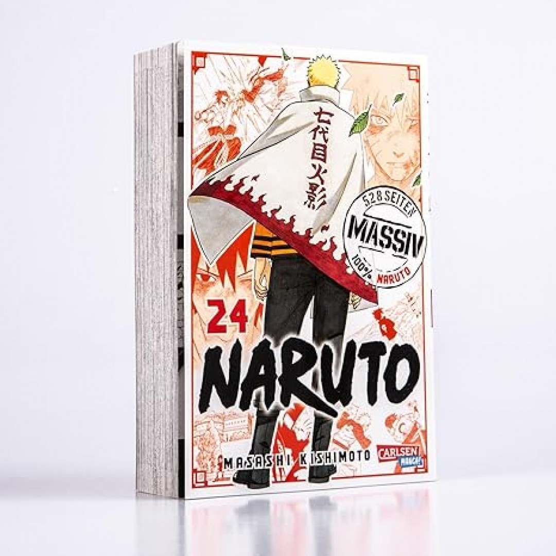 Naruto Massiv 24: Die Originalserie als umfangreiche Sammelbandausgabe! Naruto Massiv 24: Die Originalserie als umfangreiche Sammelbandausgabe!