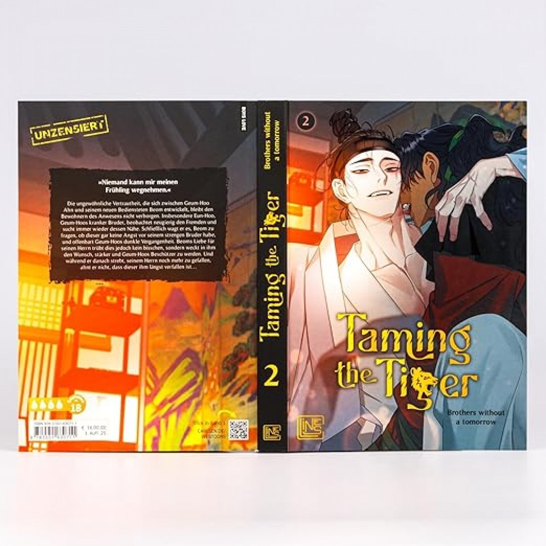 Taming the Tiger 2: Ungezähmter und unzensierter Boys-Love-Manhwa ab 18 im Setting des alten Korea – komplett in Farbe und mit Extra in der 1. Auflage! Taming the Tiger 2: Ungezähmter und unzensierter Boys-Love-Manhwa ab 18 im Setting des alten Korea – komplett in Farbe und mit Extra in der 1. Auflage!
