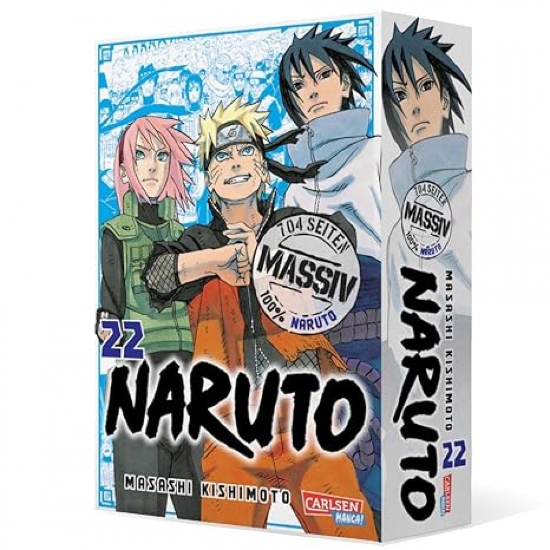 Naruto Massiv 22: Die Originalserie als umfangreiche Sammelbandausgabe! Naruto Massiv 22: Die Originalserie als umfangreiche Sammelbandausgabe!