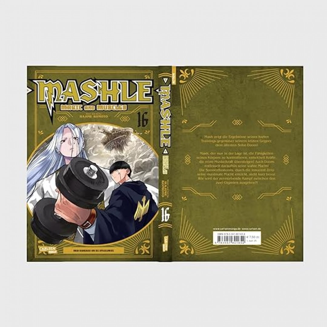 Mashle: Magic and Muscles 16: Witzige und verrückte Fantasy-Action für Fans von Magie und gestählten Muskeln! Mashle: Magic and Muscles 16: Witzige und verrückte Fantasy-Action für Fans von Magie und gestählten Muskeln!