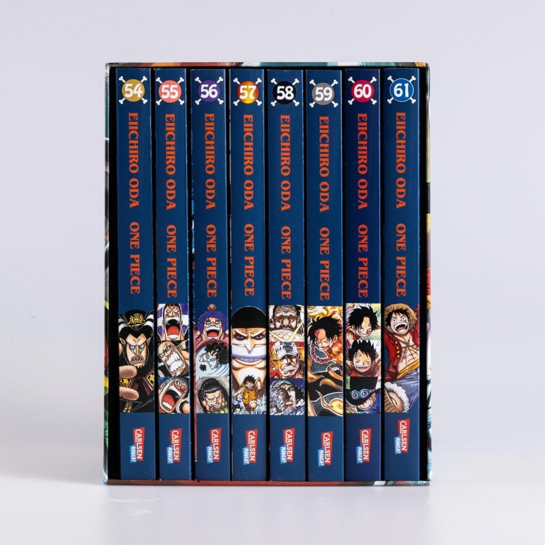 One Piece Sammelschuber 6: Marine Ford (inklusive Band 54-61): Piraten, Abenteuer und der größte Schatz der Welt! One Piece Sammelschuber 6: Marine Ford (inklusive Band 54-61): Piraten, Abenteuer und der größte Schatz der Welt!