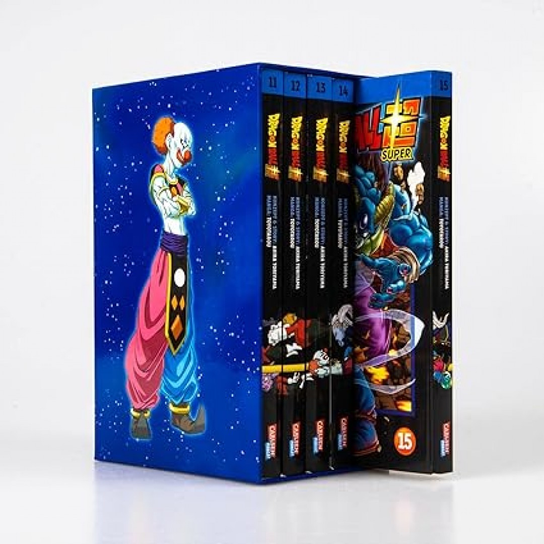 Dragon Ball Super, Bände 11-15 im Sammelschuber mit Extra: Die Fortsetzung der Action-Manga-Serie ab 10 Jahren über epische Schlachten und kosmische Abenteuer Dragon Ball Super, Bände 11-15 im Sammelschuber mit Extra: Die Fortsetzung der Action-Manga-Serie ab 10 Jahren über epische Schlachten und kosmische Abenteuer