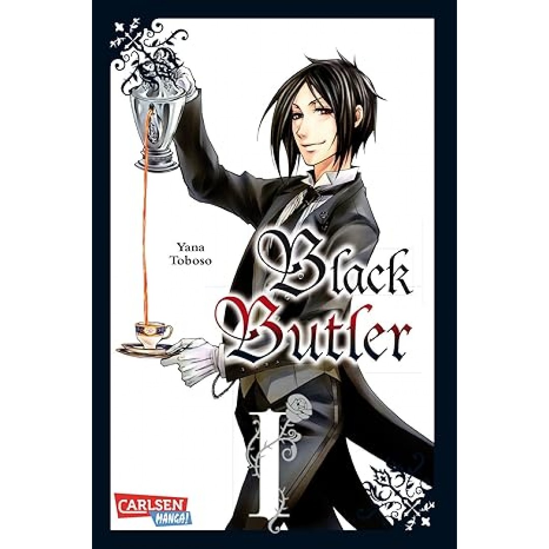 Black Butler 1: Paranormale Mystery-Manga-Serie im viktorianischen England über einen Earl und seinen dämonischen Butler auf Verbrecherjagd Black Butler 1: Paranormale Mystery-Manga-Serie im viktorianischen England über einen Earl und seinen dämonischen Butler auf Verbrecherjagd