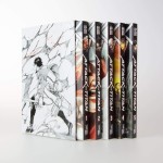 Attack on Titan, Bände 1-5 im Sammelschuber mit Extra: Fantasy-Action-Manga ab 16 Jahren über den Kampf gegen menschenfressende Titanen Attack on Titan, Bände 1-5 im Sammelschuber mit Extra: Fantasy-Action-Manga ab 16 Jahren über den Kampf gegen menschenfressende Titanen