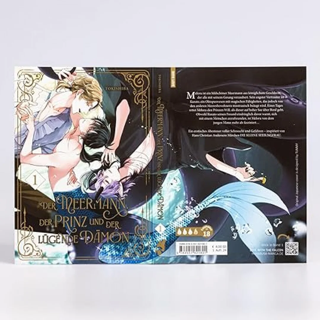 Der Meermann, der Prinz und der lügende Dämon 1: Mythischer Fantasy Yaoi Manga ab 18 über Leidenschaft und Rivalität unter Wasser – mit exklusiver SNS Card, nur solange der Vorrat reicht Der Meermann, der Prinz und der lügende Dämon 1: Mythischer Fantasy Yaoi Manga ab 18 über Leidenschaft und Rivalität unter Wasser – mit exklusiver SNS Card, nur solange der Vorrat reicht