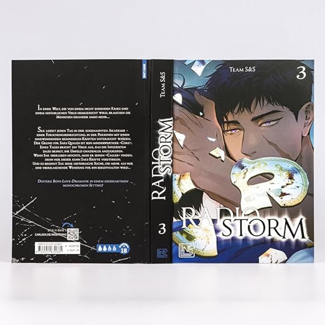 Radio Storm 3: Dystopischer Boys-Love-Manhwa ab 18 – mit Extra in der 1. Auflage! Radio Storm 3: Dystopischer Boys-Love-Manhwa ab 18 – mit Extra in der 1. Auflage!