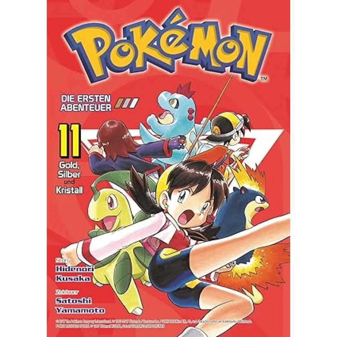 Pokémon - Die ersten Abenteuer 11: Bd. 11: Gold, Silber und Kristall Pokémon - Die ersten Abenteuer 11: Bd. 11: Gold, Silber und Kristall