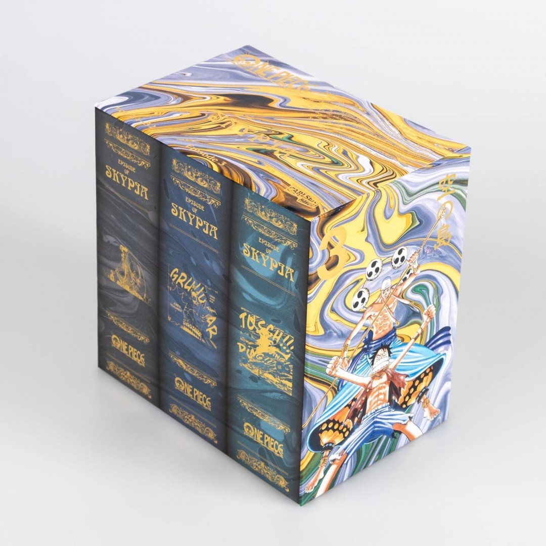 One Piece Sammelschuber 3: Skypia (inklusive Band 24–32): Piraten, Abenteuer und der größte Schatz der Welt! One Piece Sammelschuber 3: Skypia (inklusive Band 24–32): Piraten, Abenteuer und der größte Schatz der Welt!