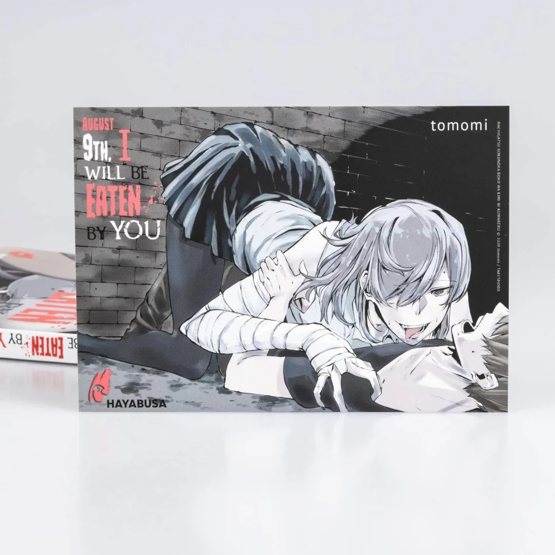 August 9th, I will be eaten by you 1: Blutiger Body-Horror-Manga über einen Schüler und seine hungrigen Monster-Stalkerinnen! August 9th, I will be eaten by you 1: Blutiger Body-Horror-Manga über einen Schüler und seine hungrigen Monster-Stalkerinnen!