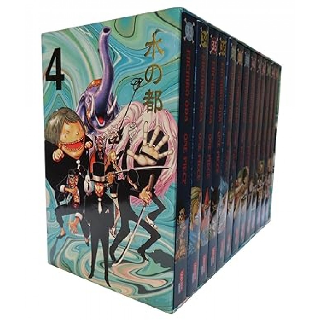 One Piece Sammelschuber 4: Water Seven (inklusive Band 33–45): Piraten, Abenteuer und der größte Schatz der Welt! One Piece Sammelschuber 4: Water Seven (inklusive Band 33–45): Piraten, Abenteuer und der größte Schatz der Welt!
