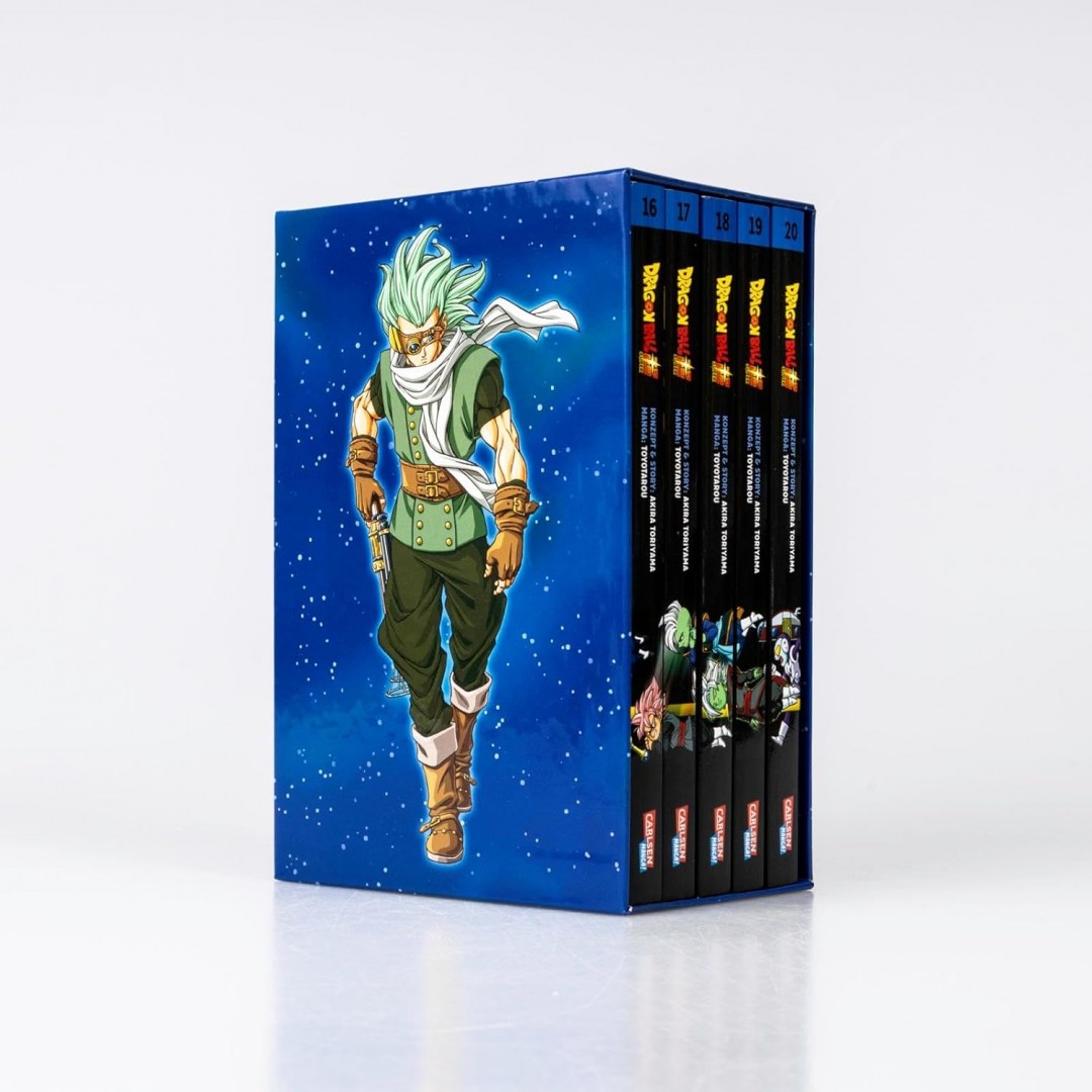 Dragon Ball Super, Bände 16-20 im Sammelschuber mit Extra: Neue Storys aus dem DRAGON BALL-Universum in praktischer Sammelbox Dragon Ball Super, Bände 16-20 im Sammelschuber mit Extra: Neue Storys aus dem DRAGON BALL-Universum in praktischer Sammelbox