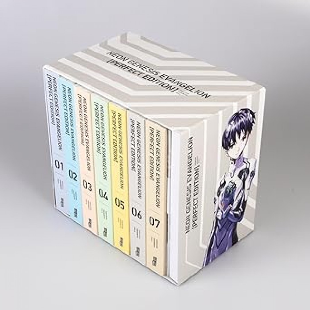 Neon Genesis Evangelion – Perfect Edition, Bände 1-7 im Sammelschuber mit Extras: Neue Edition in 7 Sammelbänden des Mecha-Klassikers Neon Genesis Evangelion – Perfect Edition, Bände 1-7 im Sammelschuber mit Extras: Neue Edition in 7 Sammelbänden des Mecha-Klassikers
