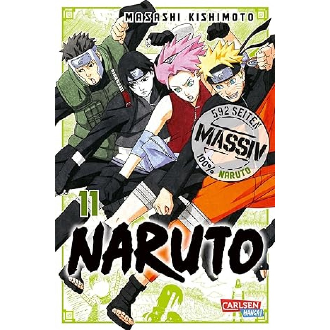 Naruto Massiv 11: Die Originalserie als umfangreiche Sammelbandausgabe! Naruto Massiv 11: Die Originalserie als umfangreiche Sammelbandausgabe!