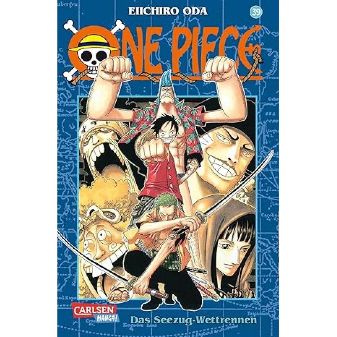 One Piece 39:Das Seezug-Wettrennen, Abenteuer und der größte Schatz der Welt! One Piece 39:Das Seezug-Wettrennen, Abenteuer und der größte Schatz der Welt!