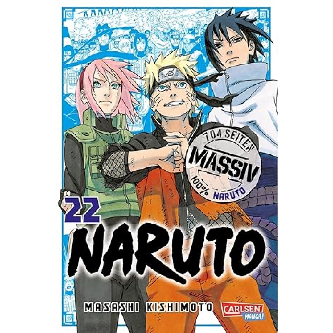 Naruto Massiv 22: Die Originalserie als umfangreiche Sammelbandausgabe! Naruto Massiv 22: Die Originalserie als umfangreiche Sammelbandausgabe!