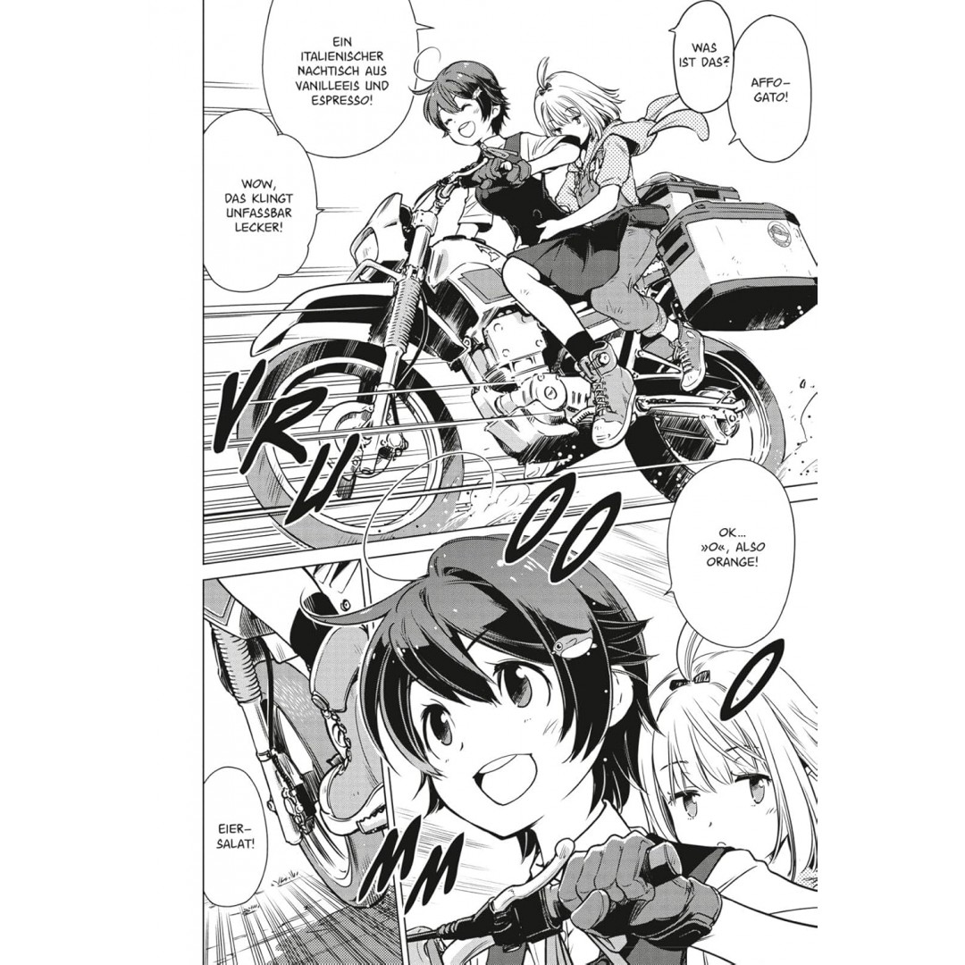 Touring After the Apocalypse 1: Slice-of-Life-Manga-Serie über zwei Freundinnen auf Endzeit-Tour durch ein zerstörtes Japan Touring After the Apocalypse 1: Slice-of-Life-Manga-Serie über zwei Freundinnen auf Endzeit-Tour durch ein zerstörtes Japan