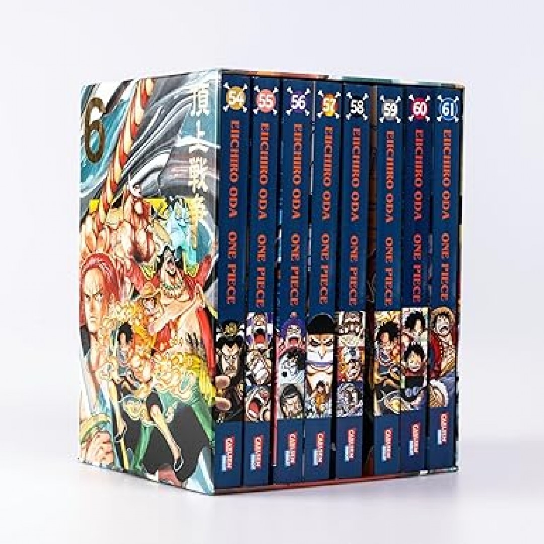 One Piece Sammelschuber 6: Marine Ford (inklusive Band 54-61): Piraten, Abenteuer und der größte Schatz der Welt! One Piece Sammelschuber 6: Marine Ford (inklusive Band 54-61): Piraten, Abenteuer und der größte Schatz der Welt!