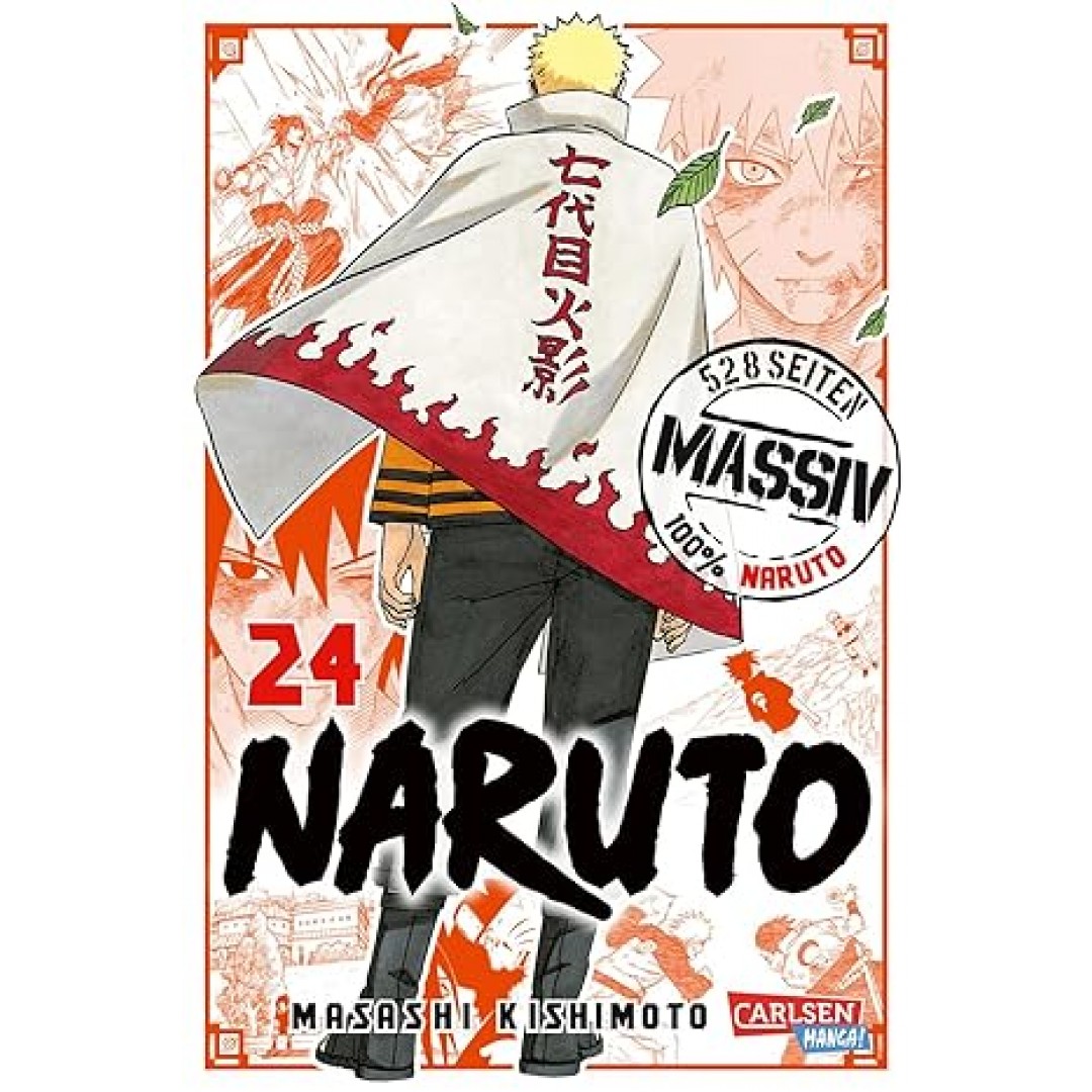 Naruto Massiv 24: Die Originalserie als umfangreiche Sammelbandausgabe! Naruto Massiv 24: Die Originalserie als umfangreiche Sammelbandausgabe!