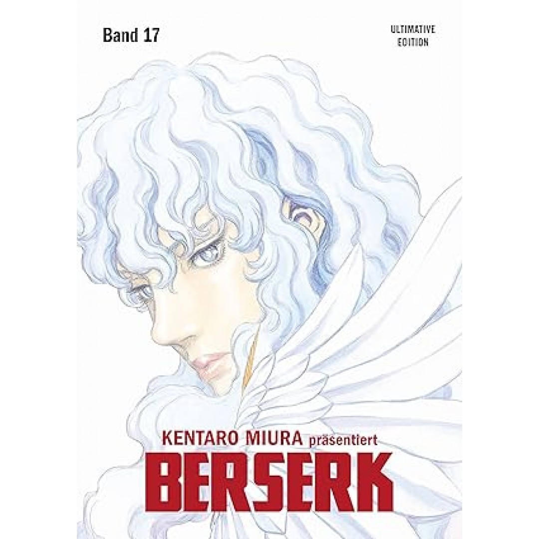 Berserk: Ultimative Edition 17: Das Dark-Fantasy-Epos! Jetzt im Großformat mit neuer Covergestaltung, um noch tiefer in die faszinierend brutale Welt Kentaro Miuras einzutauchen! Berserk: Ultimative Edition 17: Das Dark-Fantasy-Epos! Jetzt im Großformat mit neuer Covergestaltung, um noch tiefer in die faszinierend brutale Welt Kentaro Miuras einzutauchen!