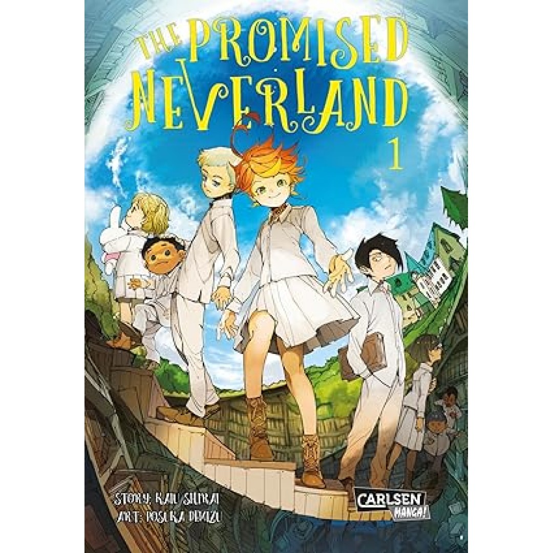 The Promised Neverland 1: Ein aufwühlendes Manga-Horror-Mystery-Spektakel! The Promised Neverland 1: Ein aufwühlendes Manga-Horror-Mystery-Spektakel!