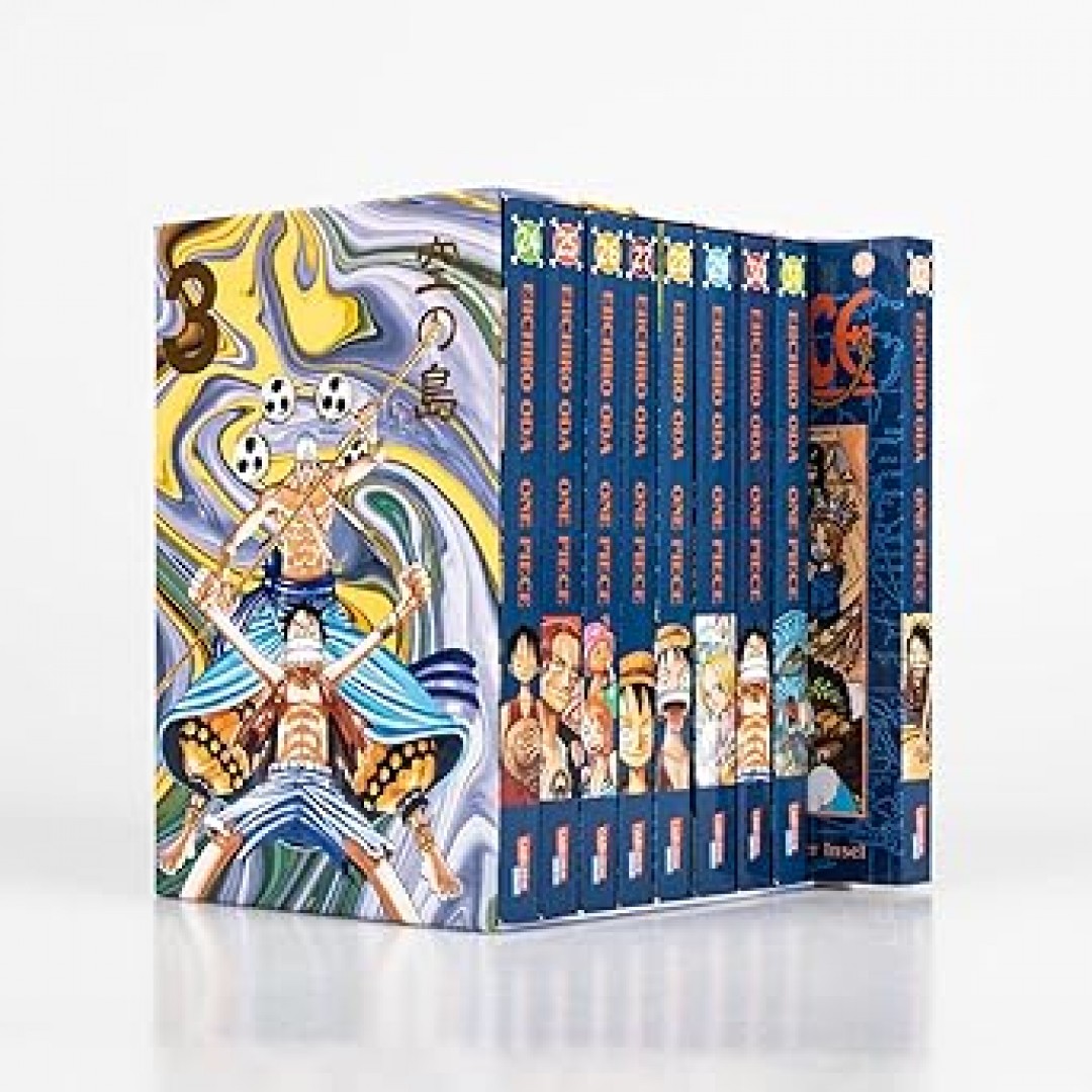 One Piece Sammelschuber 3: Skypia (inklusive Band 24–32): Piraten, Abenteuer und der größte Schatz der Welt! One Piece Sammelschuber 3: Skypia (inklusive Band 24–32): Piraten, Abenteuer und der größte Schatz der Welt!