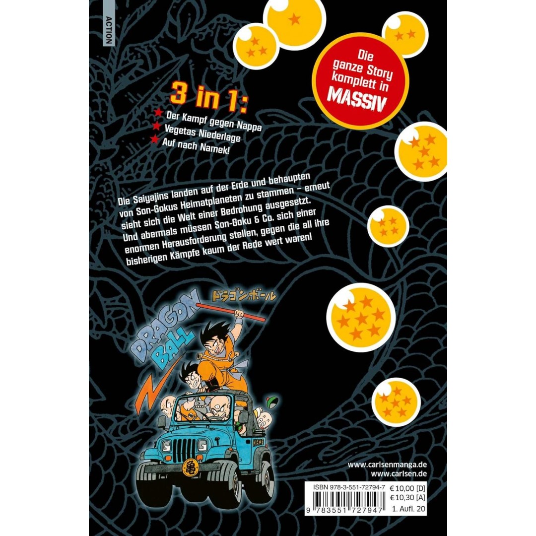 Dragon Ball Massiv 7: Die Originalserie als 3-in-1-Edition! Dragon Ball Massiv 7: Die Originalserie als 3-in-1-Edition!