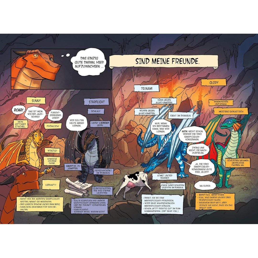 Wings of Fire Graphic Novel #1: Die Prophezeiung der Drachen - Die NY Times Bestseller Reihe Wings of Fire Graphic Novel #1: Die Prophezeiung der Drachen - Die NY Times Bestseller Reihe