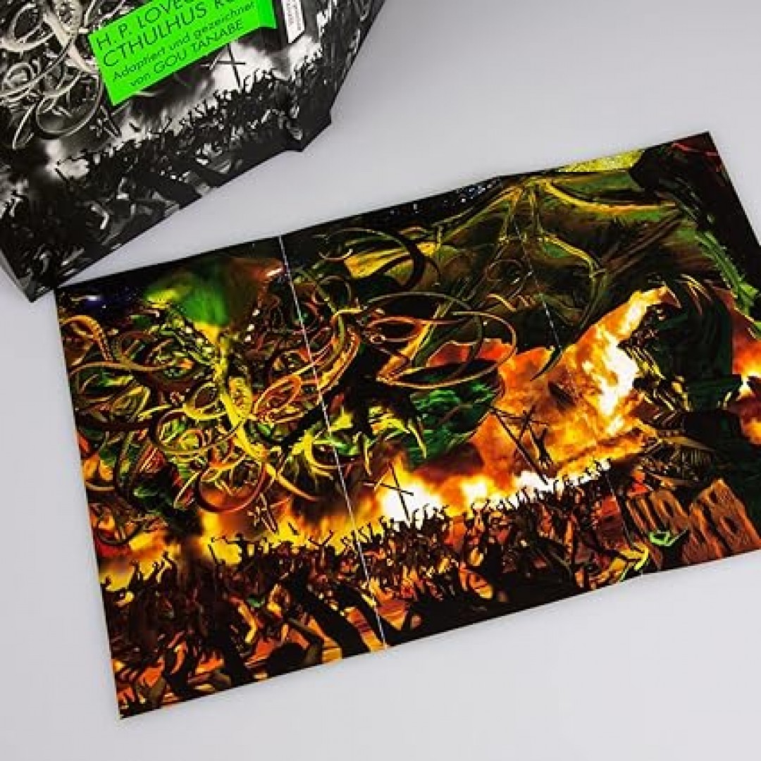 H.P. Lovecraft Manga: Cthulhus Ruf: Adaption des Horrorklassikers über den Beginn des berühmten Cthulhu-Mythos mit 3 Kurzgeschichten - für Fans ab 15 Jahren H.P. Lovecraft Manga: Cthulhus Ruf: Adaption des Horrorklassikers über den Beginn des berühmten Cthulhu-Mythos mit 3 Kurzgeschichten - für Fans ab 15 Jahren