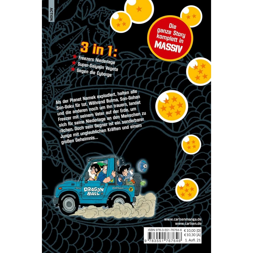 Dragon Ball Massiv 10: Die Originalserie als 3-in-1-Edition! Dragon Ball Massiv 10: Die Originalserie als 3-in-1-Edition!