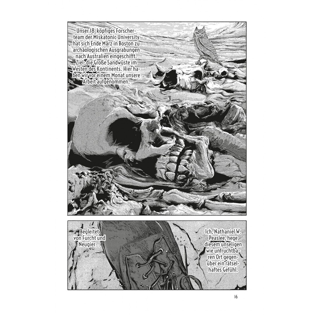 H.P. Lovecraft Manga: Der Schatten aus der Zeit: Manga-Adaption des Horrorklassikers über den Cthulhu-Mythos und die Aliens von Yith H.P. Lovecraft Manga: Der Schatten aus der Zeit: Manga-Adaption des Horrorklassikers über den Cthulhu-Mythos und die Aliens von Yith
