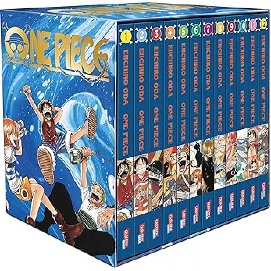One Piece Sammelschuber 1: East Blue (inklusive Band 1-12): Piraten, Abenteuer und der größte Schatz der Welt! One Piece Sammelschuber 1: East Blue (inklusive Band 1-12): Piraten, Abenteuer und der größte Schatz der Welt!