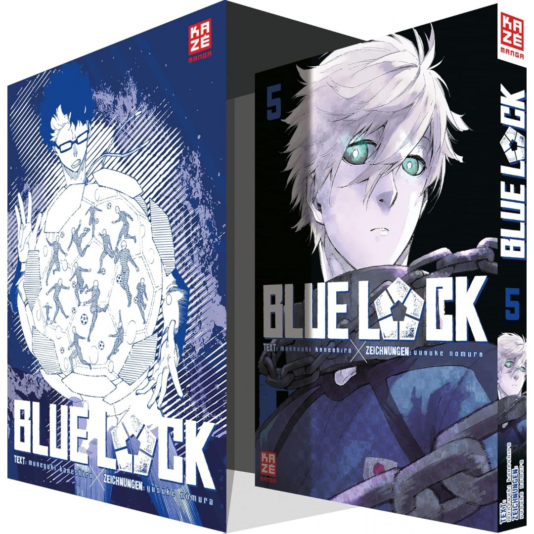 Blue Lock – Band 5 mit Sammelschuber Blue Lock – Band 5 mit Sammelschuber