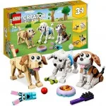 LEGO 31137 Creator 3in1 Niedliche Hunde Set mit Dackel-, Mops-, Pudel-Tierfiguren und mehr, Spielzeug für Kinder ab 7 Jahren, Geschenk für Hundeliebhaber LEGO 31137 Creator 3in1 Niedliche Hunde Set mit Dackel-, Mops-, Pudel-Tierfiguren und mehr, Spielzeug für Kinder ab 7 Jahren, Geschenk für Hundeliebhaber