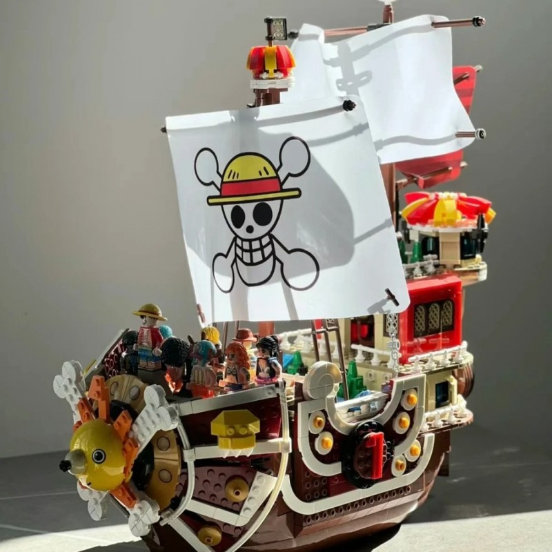 1484 pieces 9 figure Sunny bricks cartoon pirate ship brick set toy for kids birthdays christmas gifts