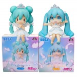 7cm anime Hatsune Miku figure sit series 15th anniversary cute model toy