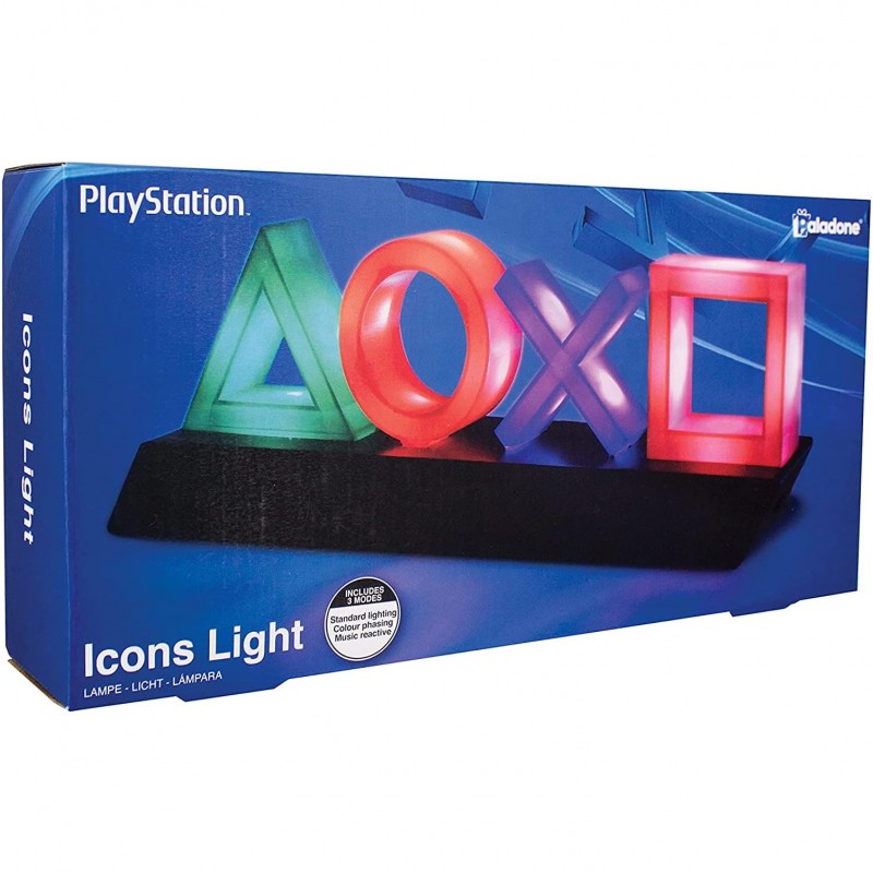 Playstation Z890845 PP4140PS Button Symbol Lamp With Colour Changing Function, Multicoloured, Single, multicoloured 