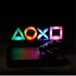 PlayStation -Tastensymbollampe mit Farbwechslerfunktion, mehrfarbiger, einzelner, mehrfarbiger