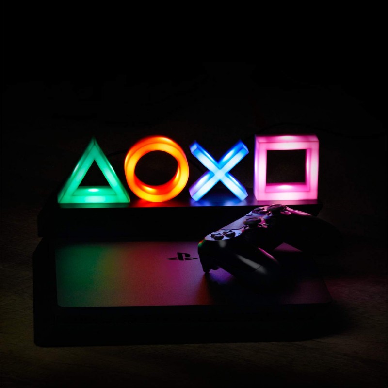 Playstation Z890845 PP4140PS Button Symbol Lamp With Colour Changing Function, Multicoloured, Single, multicoloured 