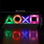 PlayStation -Tastensymbollampe mit Farbwechslerfunktion, mehrfarbiger, einzelner, mehrfarbiger