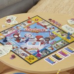 Hasbro Gaming Monopoly Junior: Marvel Spidey und seine Amazing Friends Edition -Brettspiel für Kinder ab 5 Jahren mit Kunstwerken aus der Animationsserie, Kinderbrettspiele