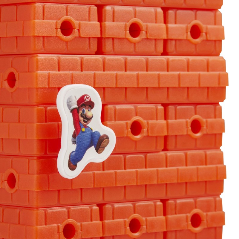 Hasbro Jenga: Super Mario Edition Game | Block Stacking Tower Game | Back to School Gifts for Kids | Classroom Board Games | Ages 8+