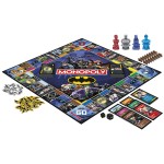 Monopoly Batman Edition Brettspiel | 2 bis 4 Spieler | Familienstrategiespiele für Kinder und Erwachsene Set | Alter 8+