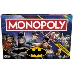 Monopoly Batman Edition Brettspiel | 2 bis 4 Spieler | Familienstrategiespiele für Kinder und Erwachsene Set | Alter 8+