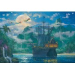 Disny Jigsaw Puzzle - Moon Rise Over Pirates Cove D-1000-416 (1000 pices)