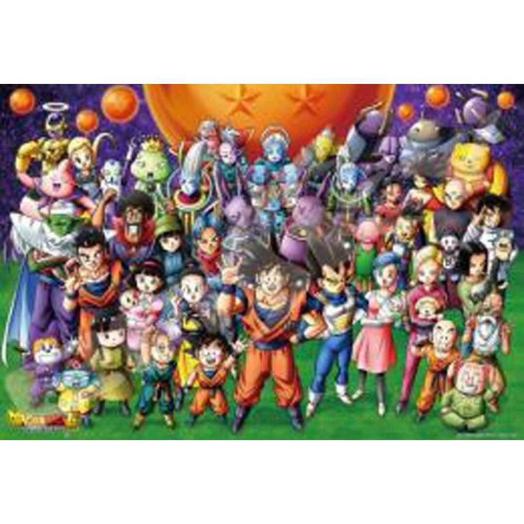 Ensky 1000 pieces jigsaw puzzle dragon ball super big group! 1000T