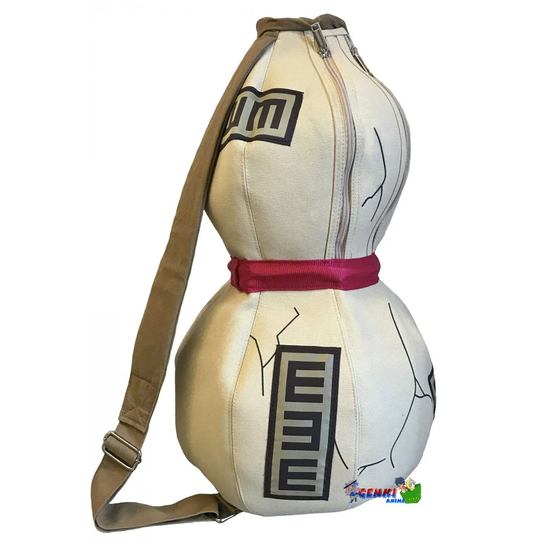 Naruto Gaaras Kürbis -Spezial -Rucksack -Tasche ~ Offizieller lizenzierter Gaara -Rucksack