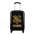 Harry Potter ABS Carry-on Luggage with PC Film, Black Crest OSFA