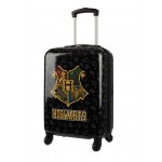 Harry Potter ABS Carry-on Luggage with PC Film, Black Crest OSFA