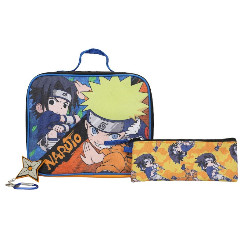 Naruto Classic Sasuke gegen Naruto 16 Jugend 5-teiliger Rucksack Set