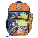 Naruto Classic Sasuke Vs Naruto 16 Youth 5-Piece Backpack Set